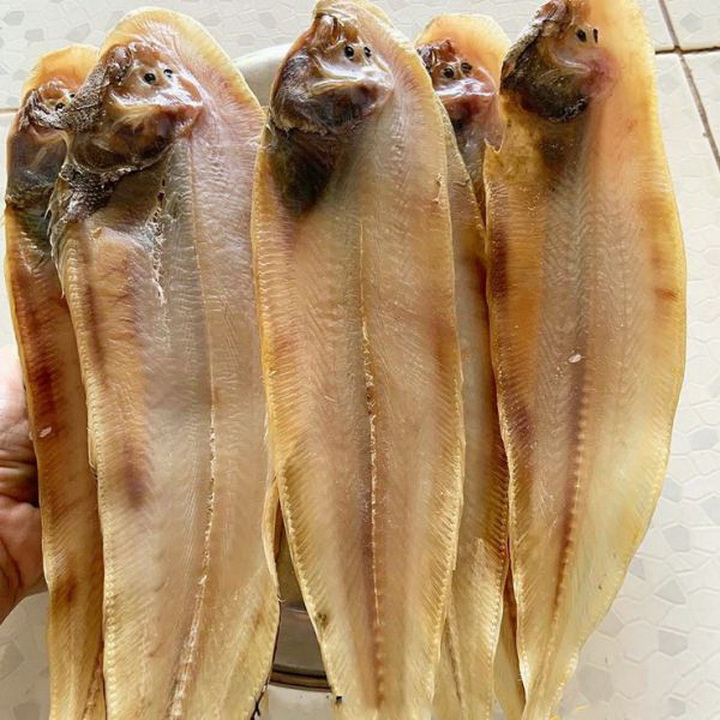 Cá lưỡi trâu, khô cá lưỡi trâu đặc sản Cà Mau thịt thơm, béo hàm lượng đạm cao- Túi hút chân không 1KG