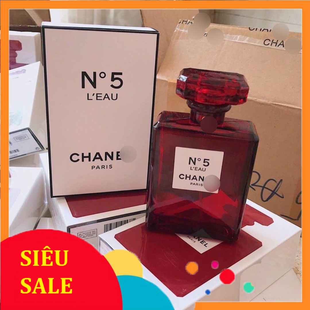 Nước hoa nữ chane no5 red edition 100ml đỏ no 5 , ngọt ngào , quyến rũ