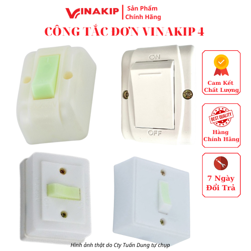 Công tắc đơn vinakip