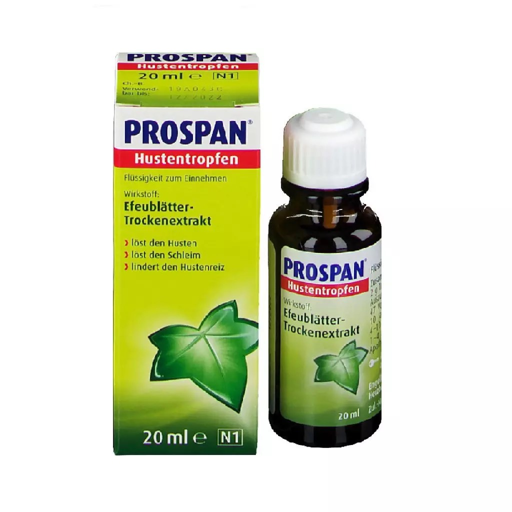 Tinh chất ho Prospan 100ml cho bé từ 1 trở lên