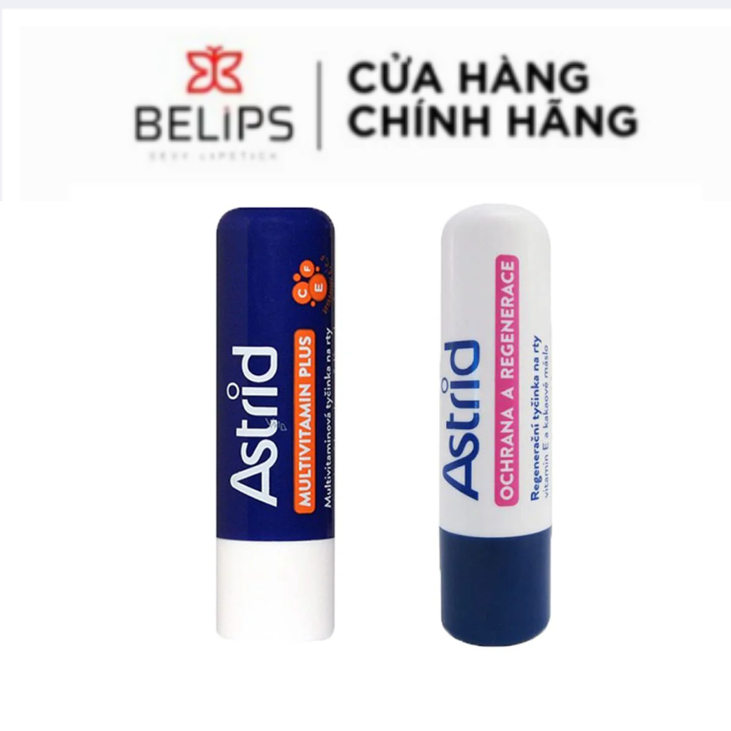 Son dưỡng môi mỡ hươu astrid fullsize 4.7g mềm môi, cấp ẩm - belips