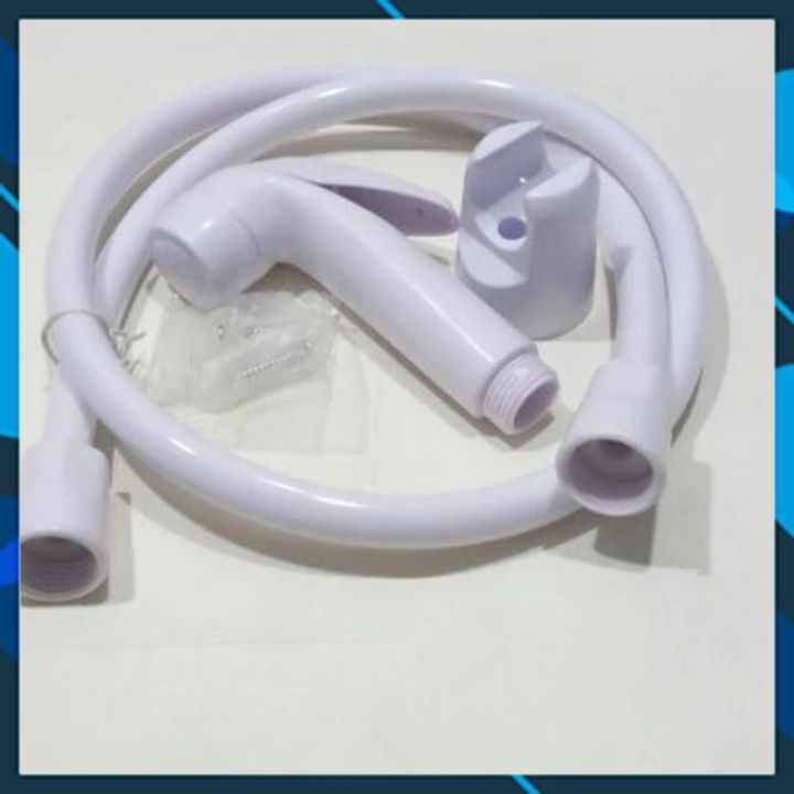 Vòi xịt vệ sinh (màu trắng), chống lão hóa, chịu nhiệt độ cao, không rỉ sét, không rò rỉ nước
