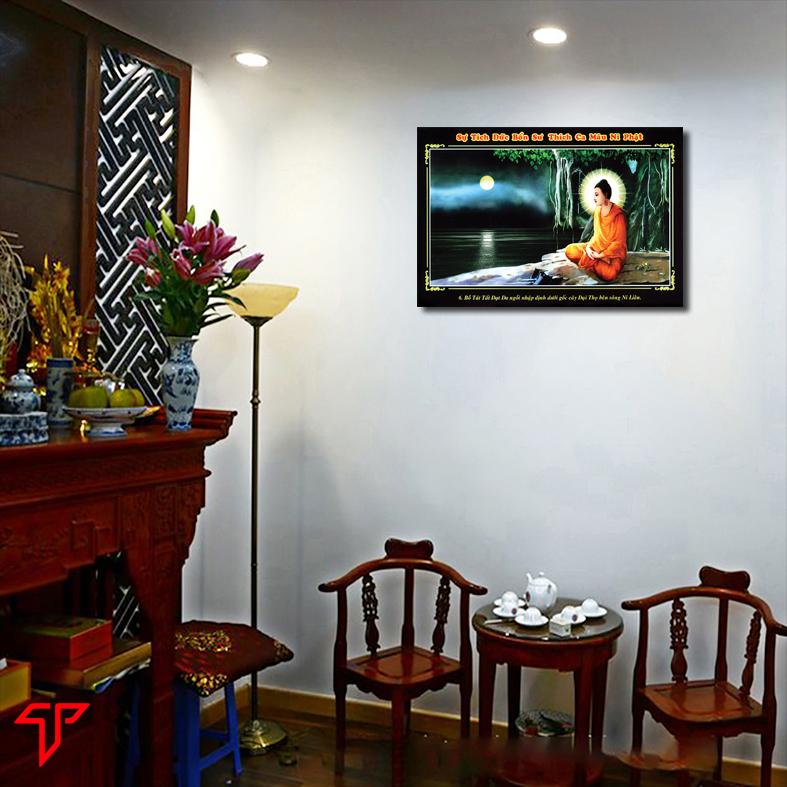 Tranh phật giáo sự tích phật thích ca p6 hp-2062