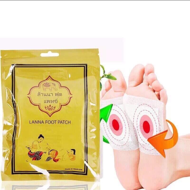 Dán thải độc chân thái lan gói 10 miếng dán
