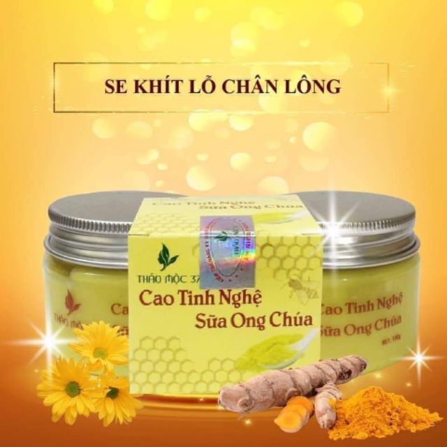 Combo 5 hộp Cao tinh nghệ sữa ong chúa thảo mộc 37