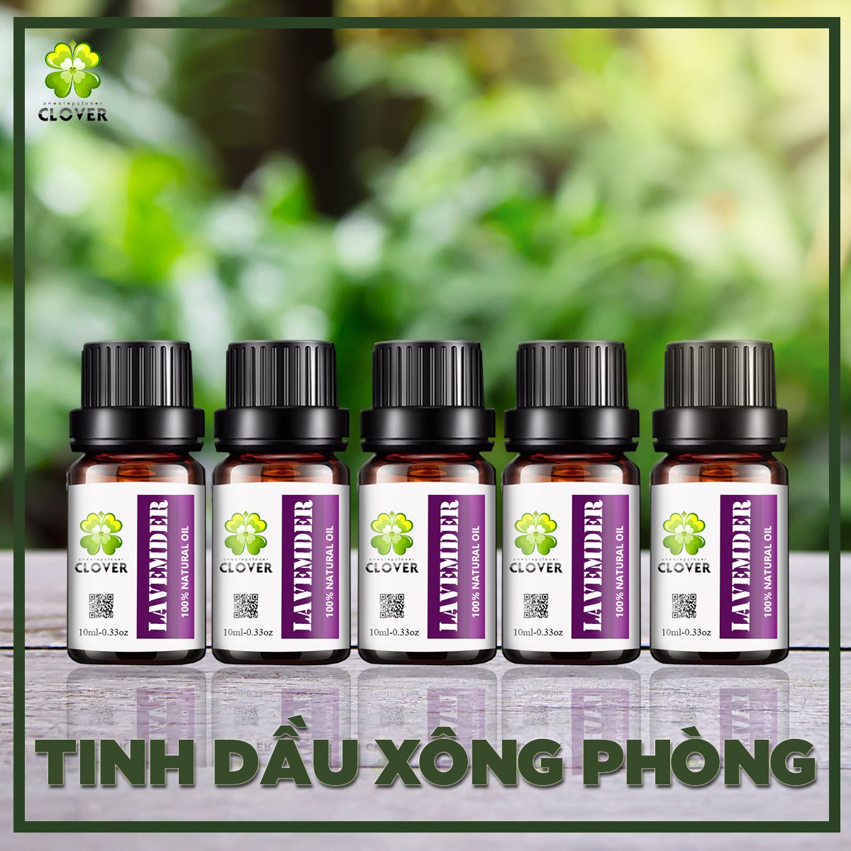 Combo 5 chai tinh dầu thiên nhiên lavender oải hương cao cấp dùng cho máy xông tinh dầu máy phun sương tinh dầu đuổi muỗi tinh dầu
