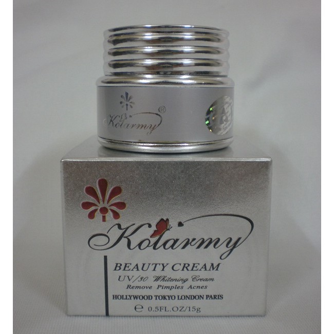 Kem dưỡng trắng da - Loại bỏ các loại mụn trứng cá Kolarmy 15g