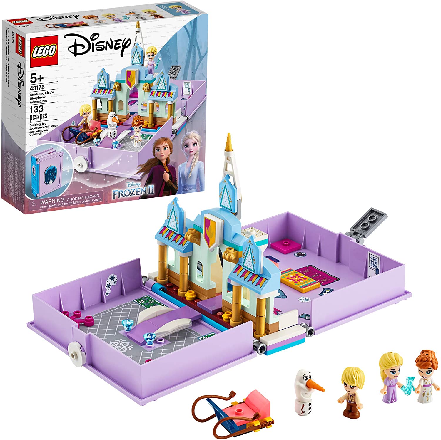 Đồ chơi LEGO DISNEY PRINCESS - Câu Chuyện Phiêu Lưu Của Anna và Elsa - Mã SP 43175