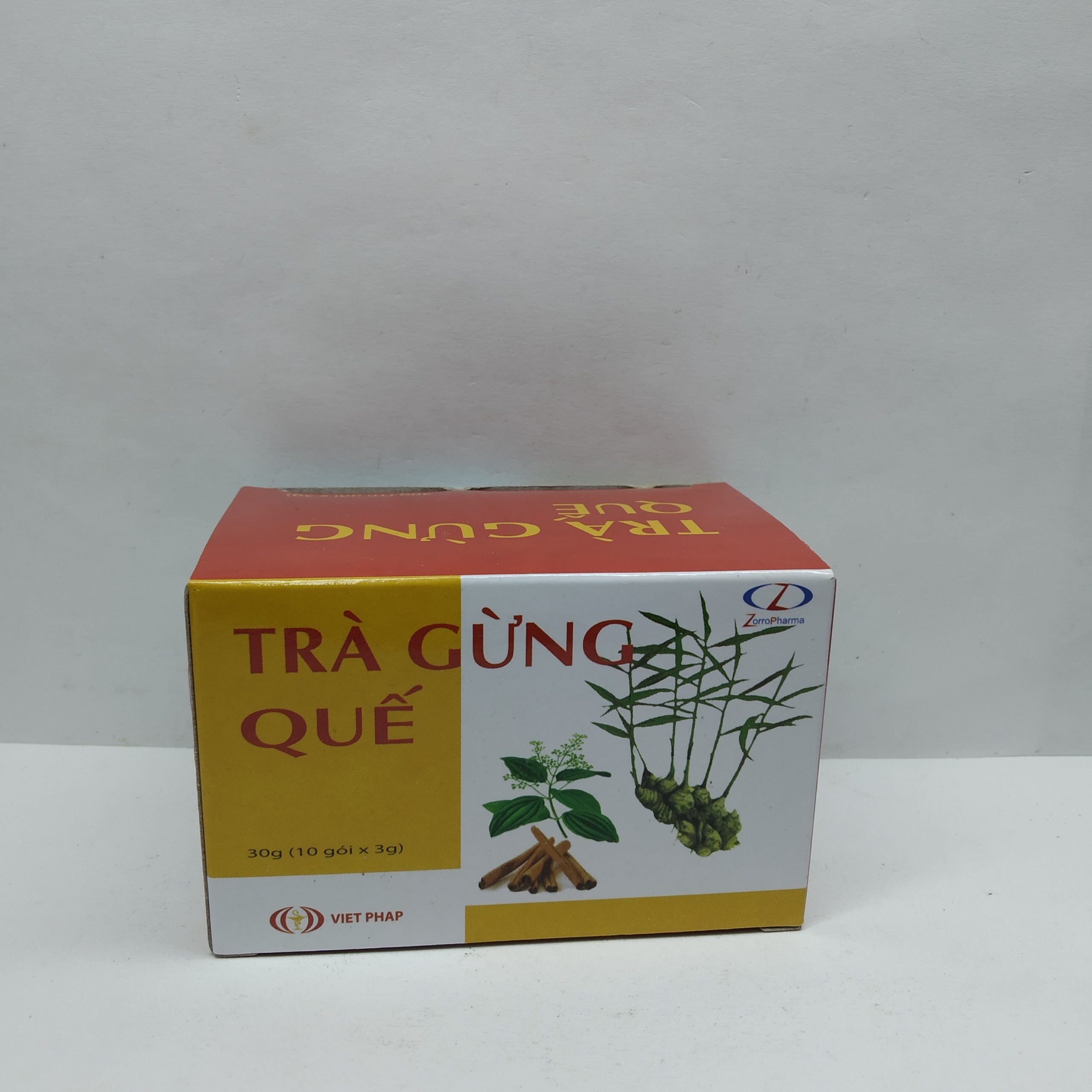 Trà gừng quế