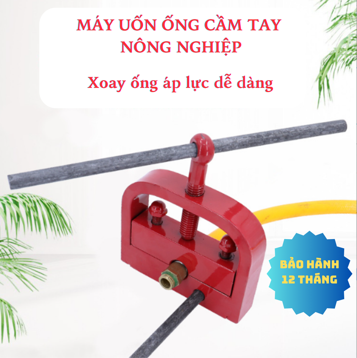 Máy Ép Đầu Nối Dây Hơi Xịt Rửa Xe, Ép Cốt  Dây Xịt Áp Lực Nông Nghiệp, Quay Tay Hợp Kim Thép Bảo Hành 12 Tháng
