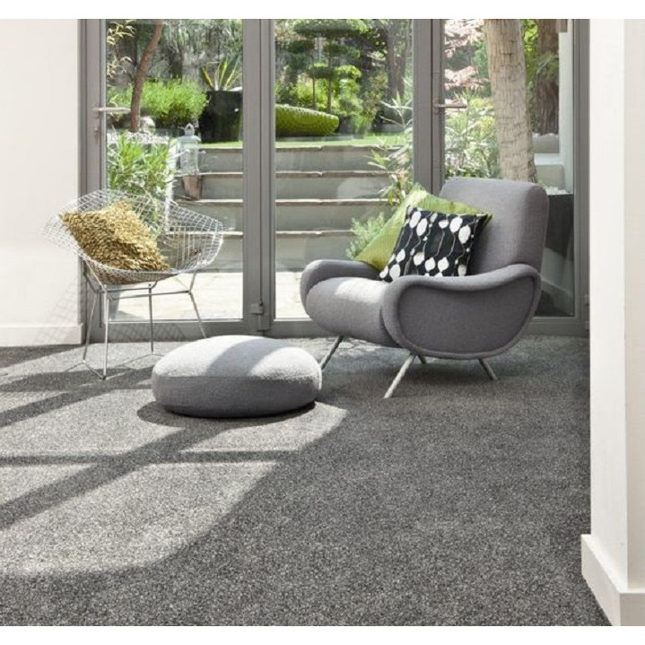 Thảm nỉ trải sàn màu xám siêu bền dày trang trí nhà cửa thảm trải sàn phòng khách phòng ngủ cửa hàng quán cafe sự kiện tiệc cưới làm phông nền chụp hình