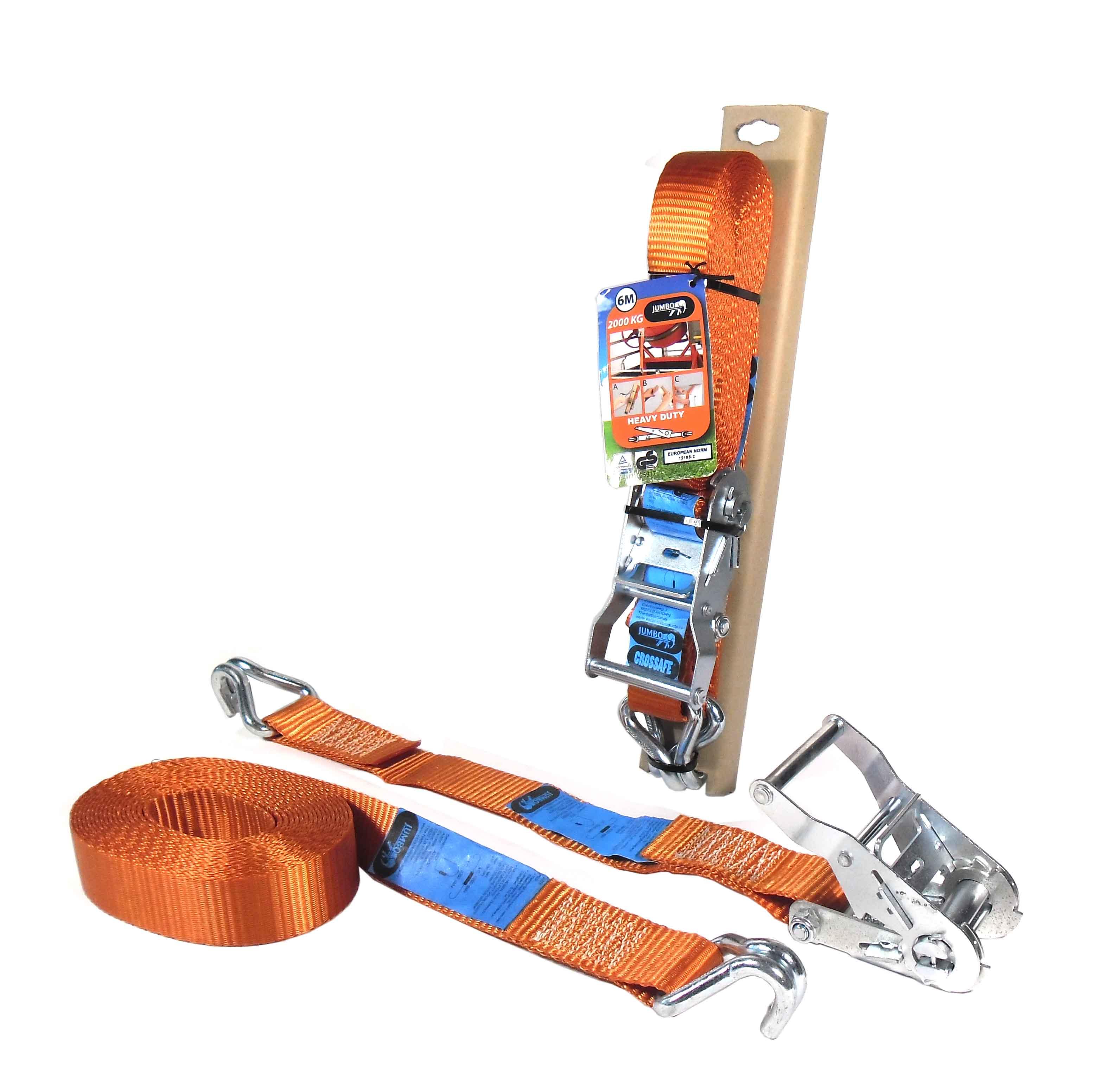 Dây chằng hàng tăng đơ 470600 CP 38mm x 6m móc J