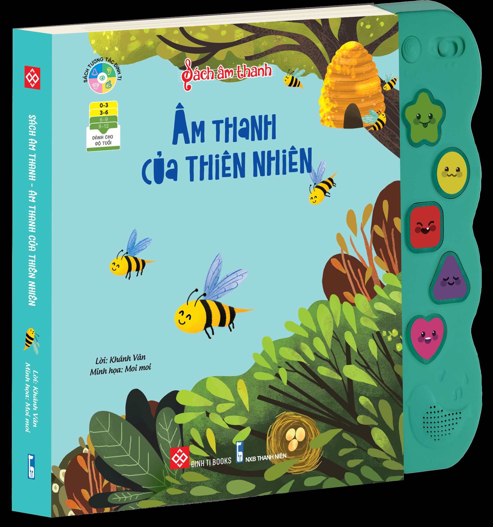 Sách tương tác - Sách âm thanh - Âm thanh của thiên nhiên