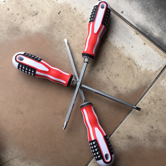 Tô vít đổi đầu cờ mỹ thân 6mm các kích thước - giá 1c