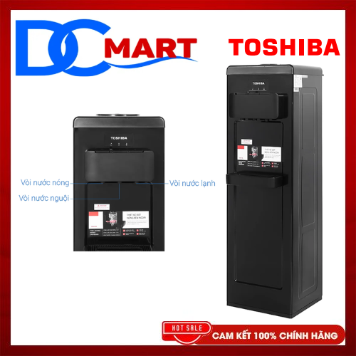 Cây nước nóng lạnh toshiba rwf-w1917tv - hàng chính hãng