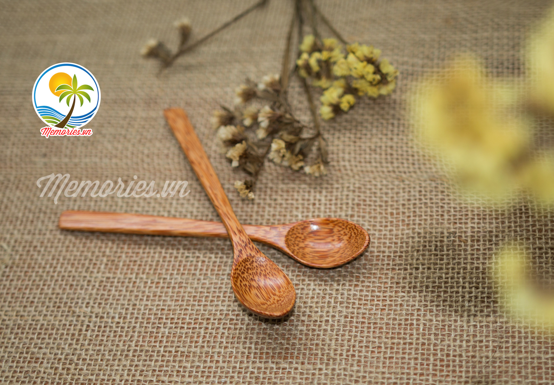 Muỗng Cà Phê Bằng Gỗ Dừa - Quà tặng trang trí handmade, Crafts, Arts, Decor Memories.vn