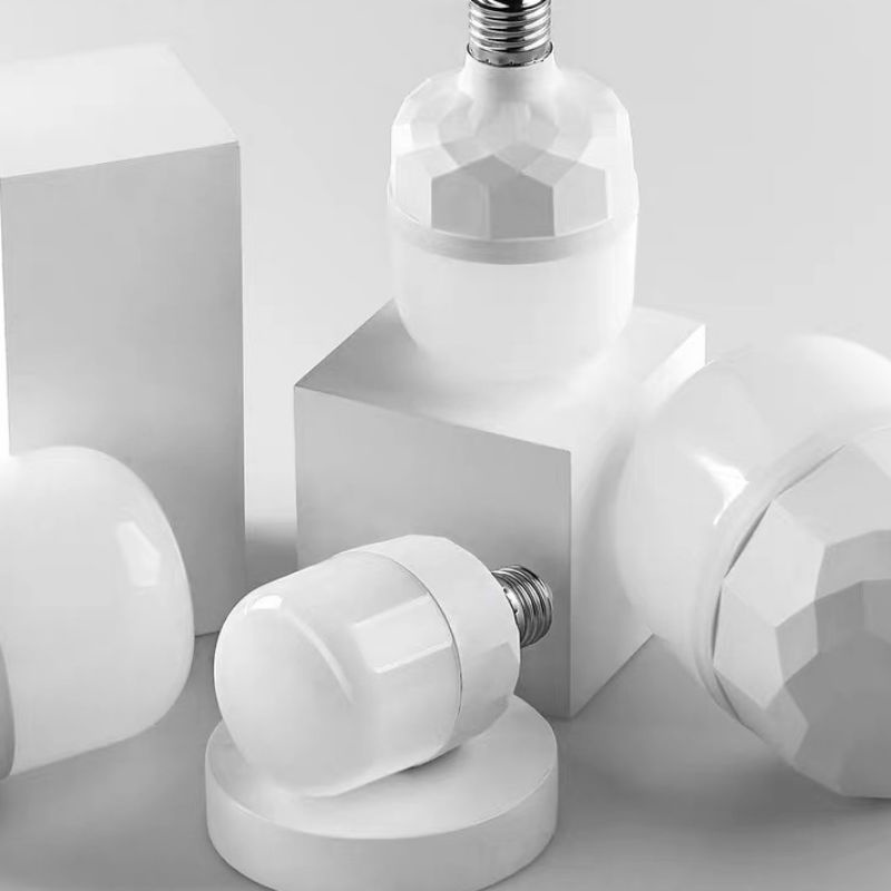 Bóng đèn led bulb trụ nhựa kim cương siêu sáng tiết kiệm điện đui e27 Alu G8 đủ công suất từ 5w đến 60w