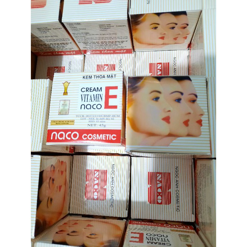 Kem vitamin E naco 3 mặt