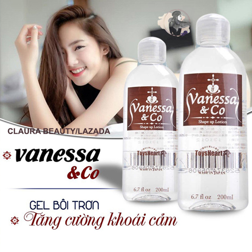 Gel bôi Trơn Nhật Vanessa - Dầu bôi trơn - chai 200ml