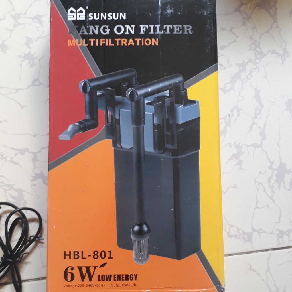 Máy Lọc Treo Thành Hồ HBL-803 - Lọc Nước Hồ Cá