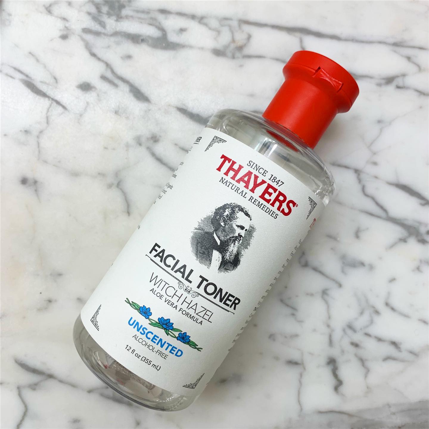 Nước Hoa Hồng Không Cồn Thayers Witch Hazel Unscented 355ml - Cho da nhạy cảm