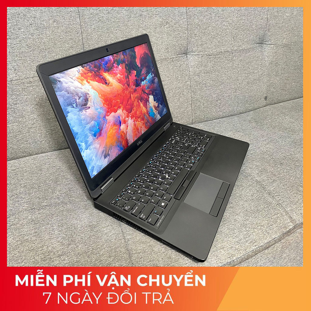 Laptop dell precision 3510 i7-6820hq | ram 8g | ssd 256g | màn 15' fhd vga amd w5130m 2gb mới 99%