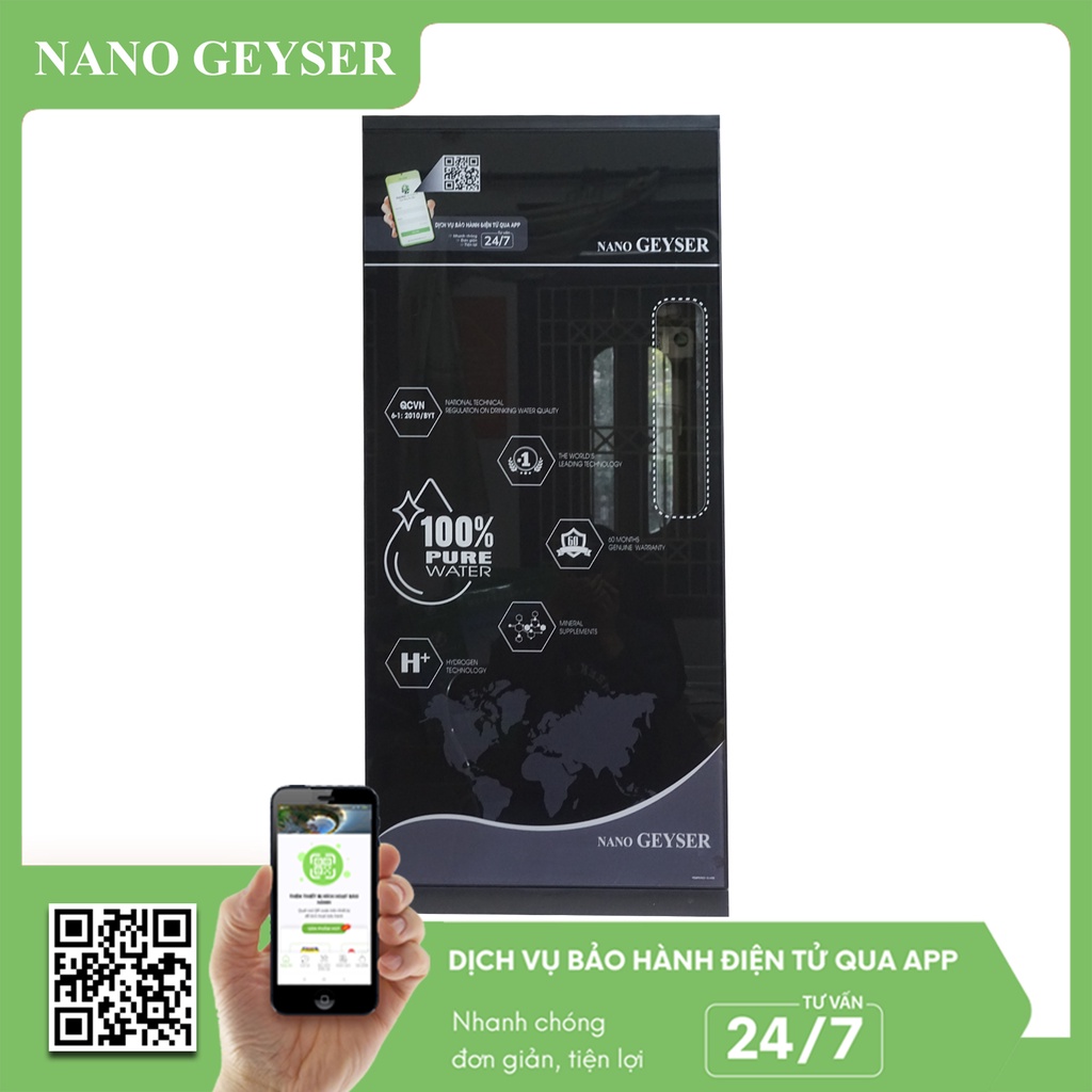 Vỏ tủ cường lực máy lọc nước Nano Geyser, Phù hợp tất cả các dòng máy lọc nước trên thị trường