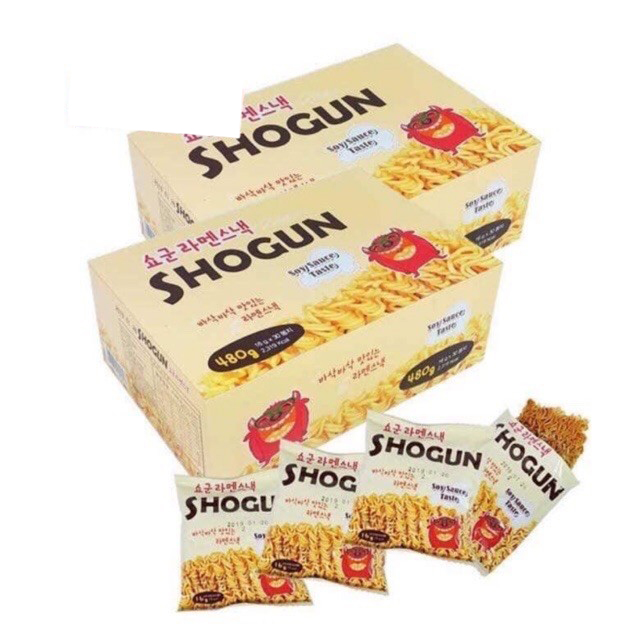 Mỳ tôm trẻ em ăn liền hàn quốc shogun - gói 16gr
