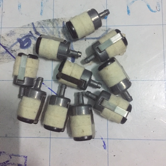 Lọc xăng dùng cho máy cưa - máy cắt cỏ - hàng mới và bãi #