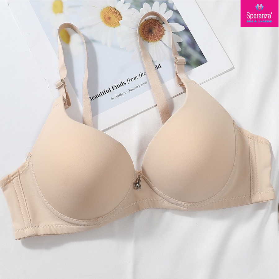 Áo ngực có gong mút vừa kiểu trơn cao cấp spa026c