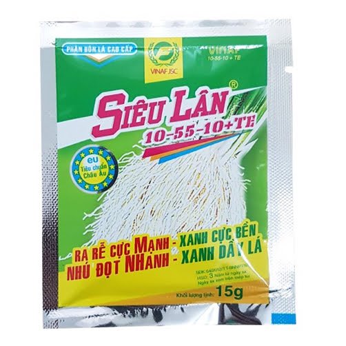 10 gói phân bón siêu lân, siêu vi lượng, ra rễ cực