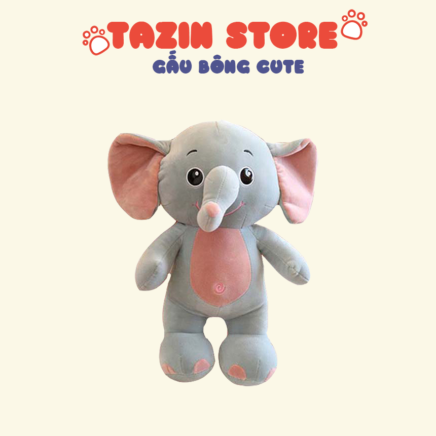 Gấu bông voi đứng cho bé tazin shop