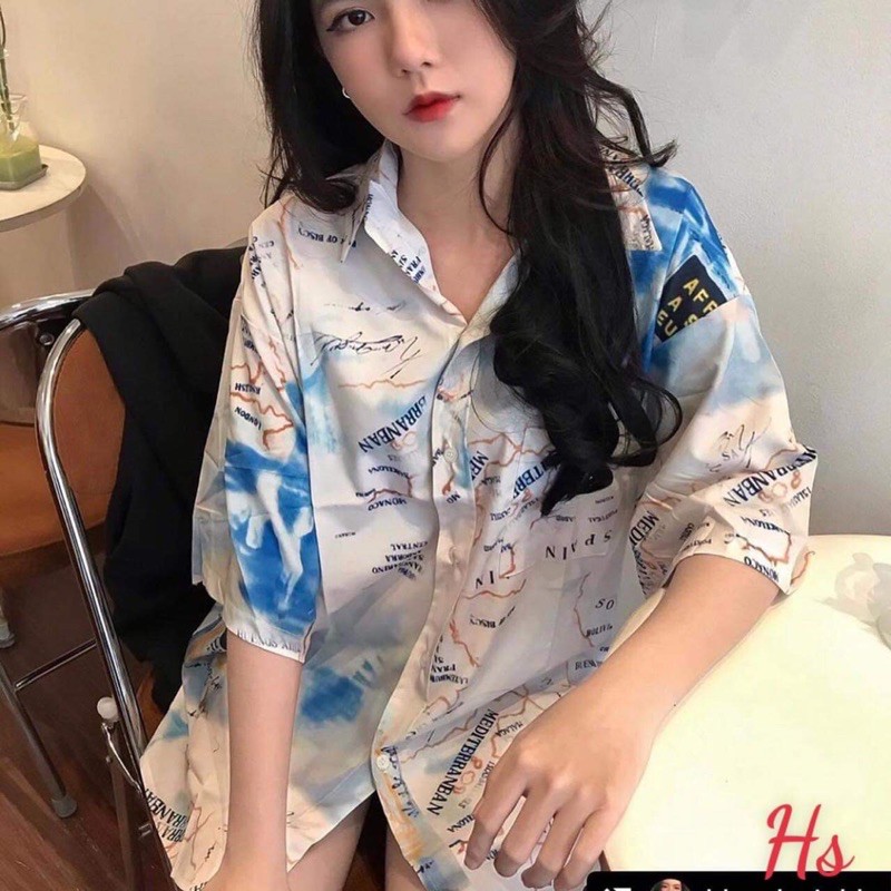 Áo sơ mi đường nét hsu1