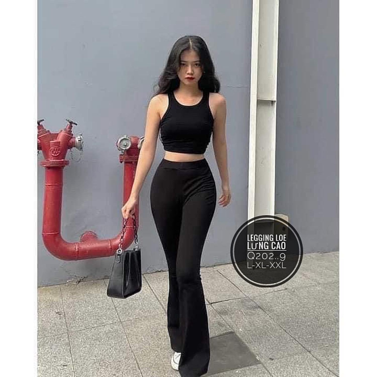 Bigsize quần loe legging hách dáng