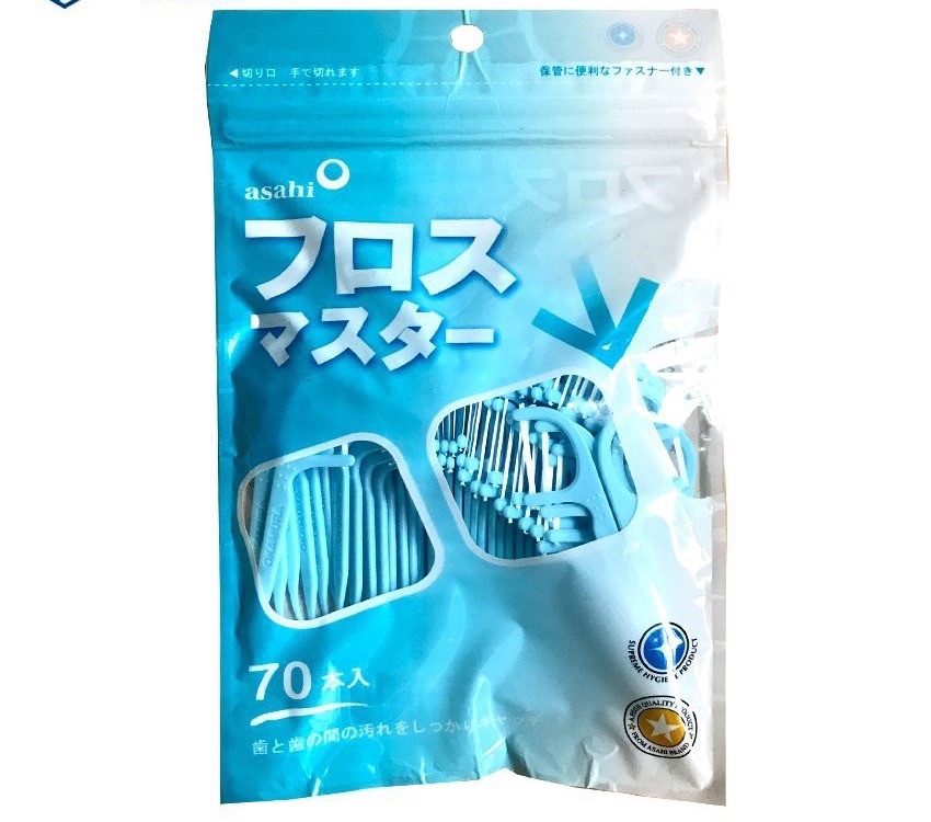 Tăm chỉ nha khoa Asahi chất lượng Nhật Bản