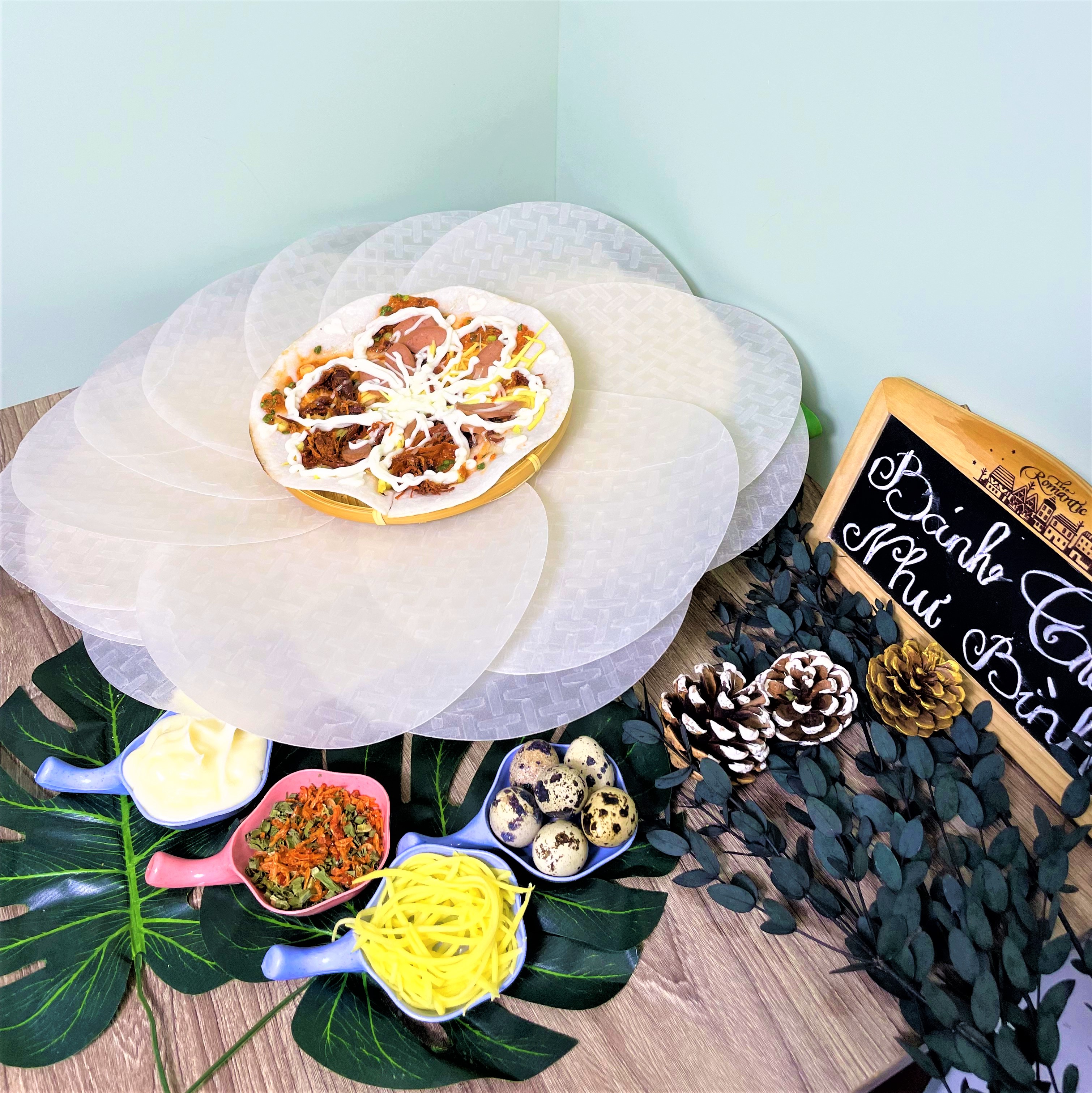 Bánh Tráng TRẮNG TRÒN Nướng Như Bình Làm Nguyên Liệu Bánh Tráng Nướng BÁN BAO ĐẮT HÀNG