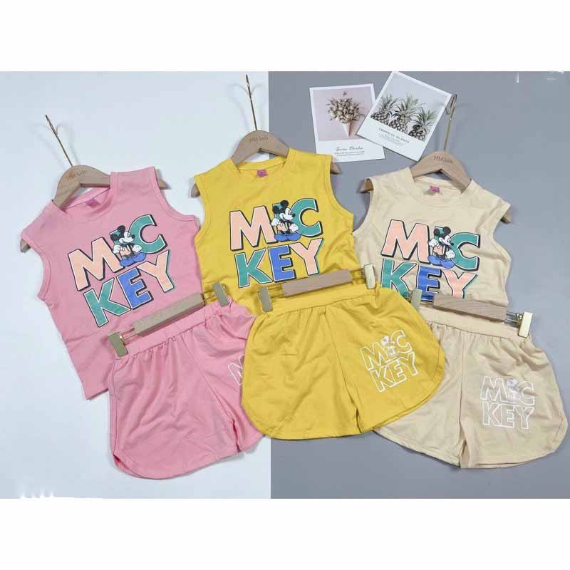 [MẪU MỚI] BỘ BA LỖ MICKEY CHẤT COTTON MỀM MÁT HÀNG LOẠI 1 SIÊU ĐÁNG YÊU CHO BÉ 7-18KG. VIDEO THẬT. YURI BABY SHOP