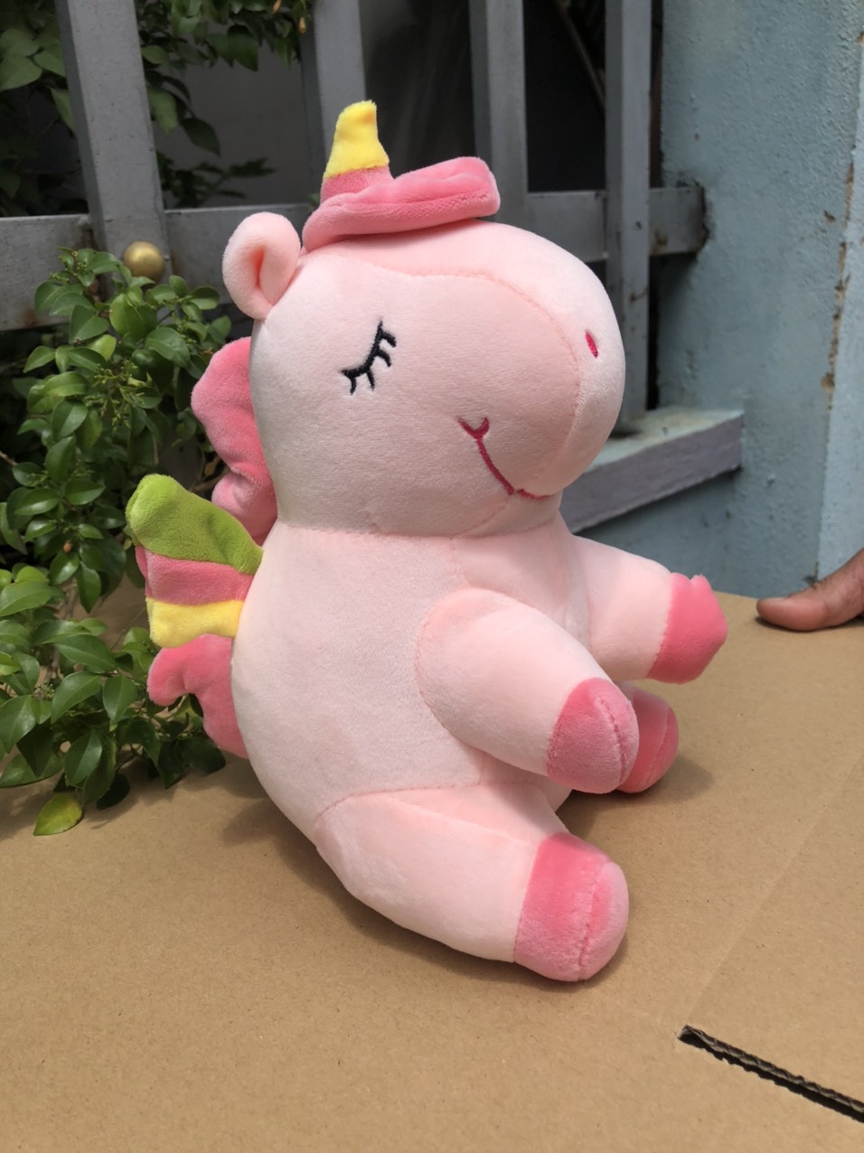 GẤU BÔNG NGỰA KỲ LÂN VẢI THUN 4 CHIỀU CAO CẤP 6 SIZE