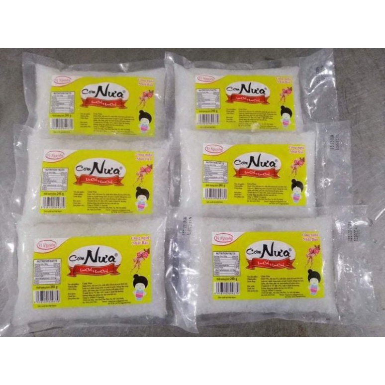 Combo 5 gói Cơm Nưa Vị Nguyên ăn kiêng DAS Keto Gói 240g- ăn Kiêng - Das - Lowcard- Giảm Cân
