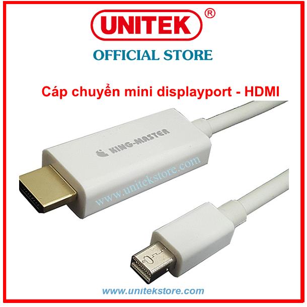 Cáp chuyển mini displayport sang hdmi kingmaster