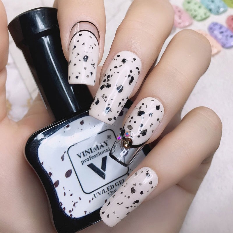 Sơn Gel top Trứng vinimay chai 15ml chăm sóc móng Nailart shop