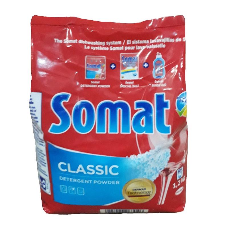 Bột rửa chén Somat túi chuyên dụng cho máy rửa chén bát hàng Đức