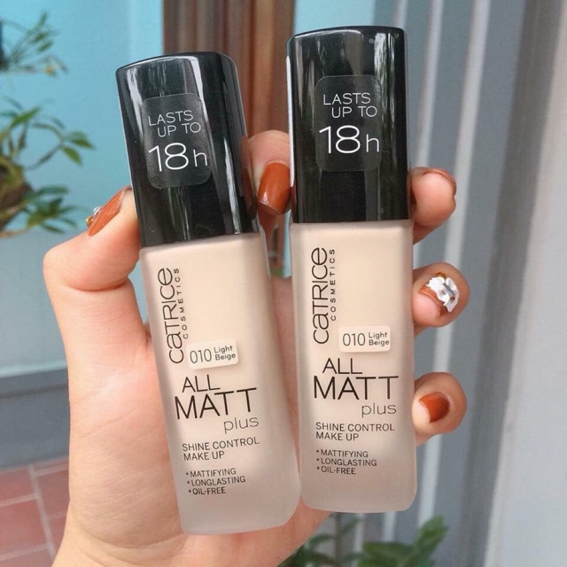 Kem nền kiềm dầu Catrice All Matt Plus 18h