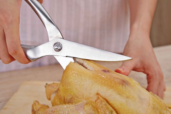 Kéo cắt thịt gà inox cao cấp