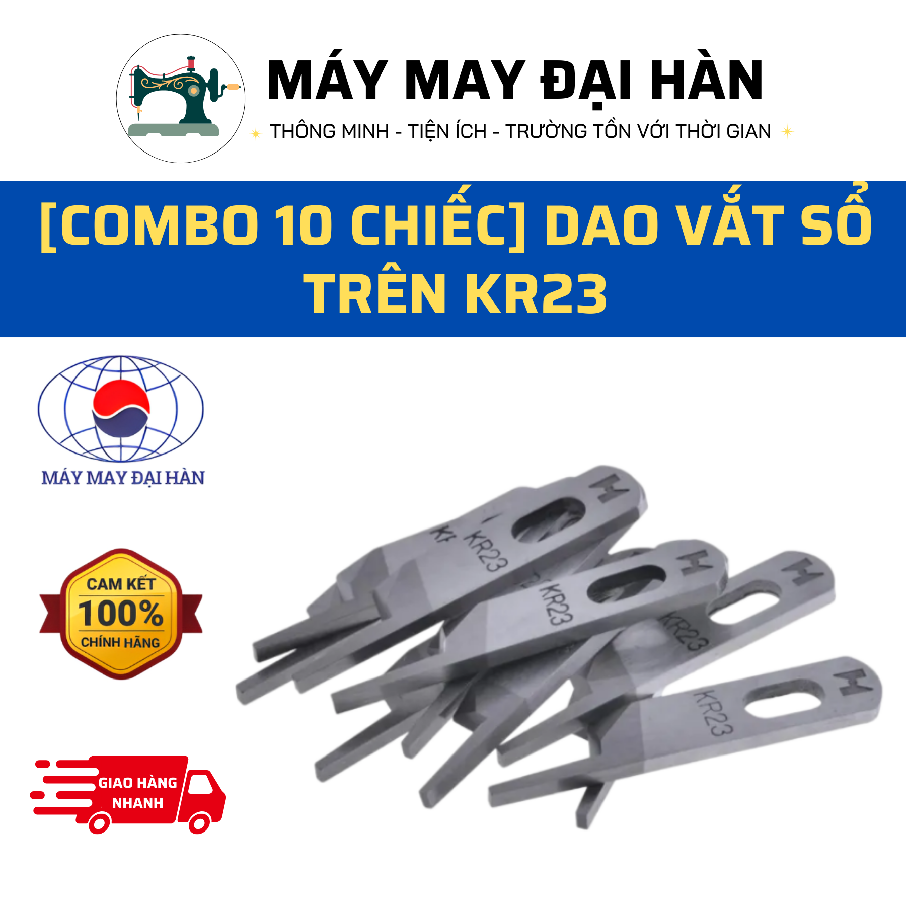 Dao vắt sổ trên kr23