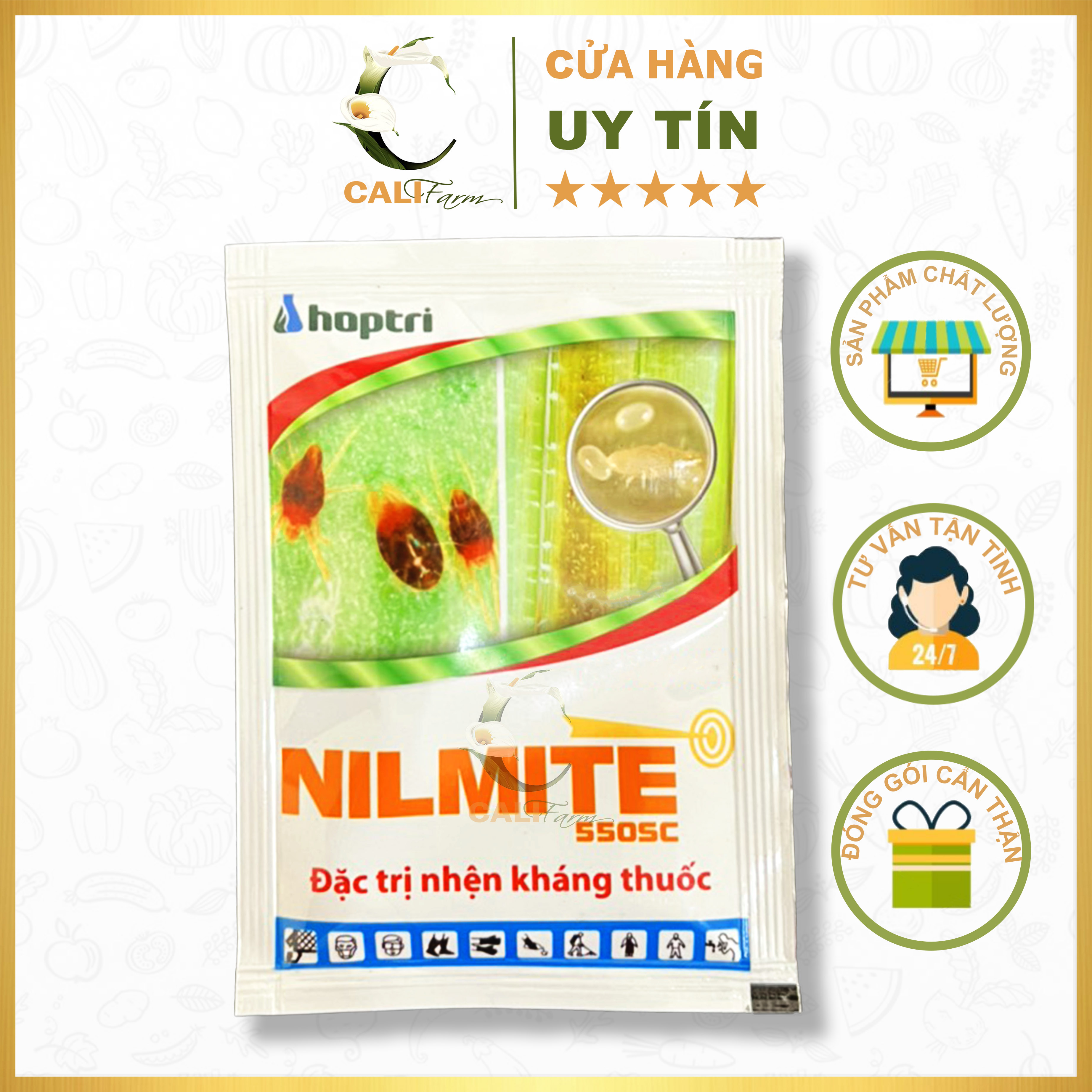 Chế phẩm sinh học trừ nhện hoa hồng Nilmite 550SC 10ml