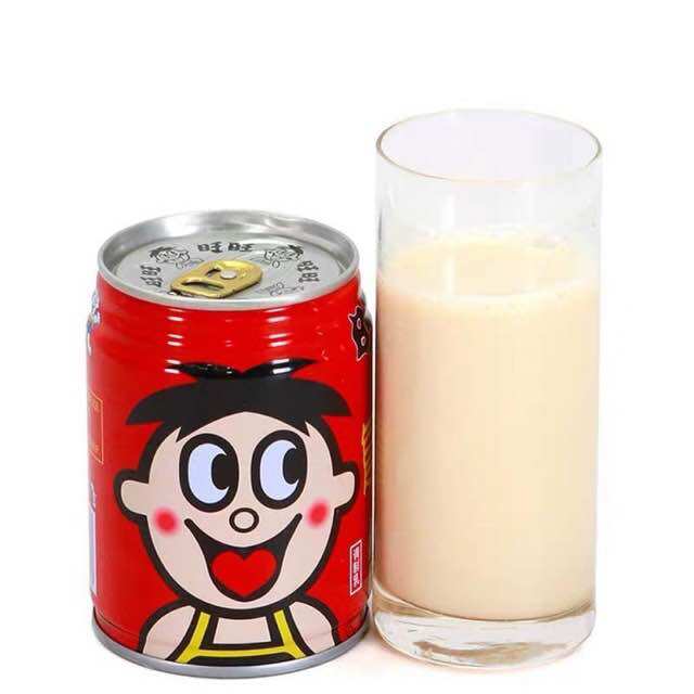 นมโคสด 100% นมพร้อมดื่ม  (  Sữa Wangzai  )ขนาด 245ml นมกระป๋องแดง นมWangzai หวานเบาๆ หอมอร่อย-Kerwin Wat