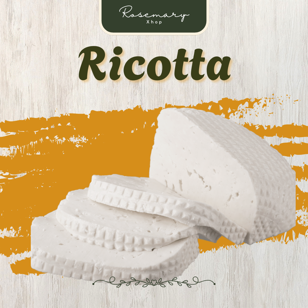 Ricotta cheese [1000gr] 5ive star shop - Rosemary