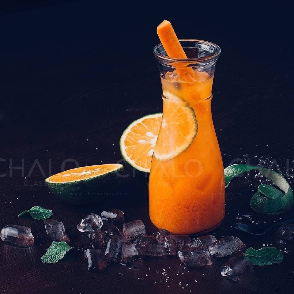 Chai thuỷ tinh dáng eo 350ml đựng nước ép, cắm hoa, chai thuỷ tinh đựng nước ép, chai đựng sữa, chai đựng nước đa năng