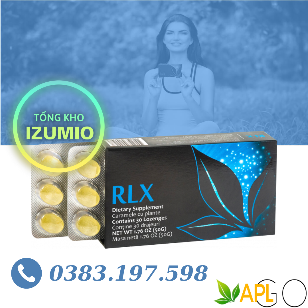 Rlx aplgo – viên ngậm giảm stress giúp ngủ ngon aplgo